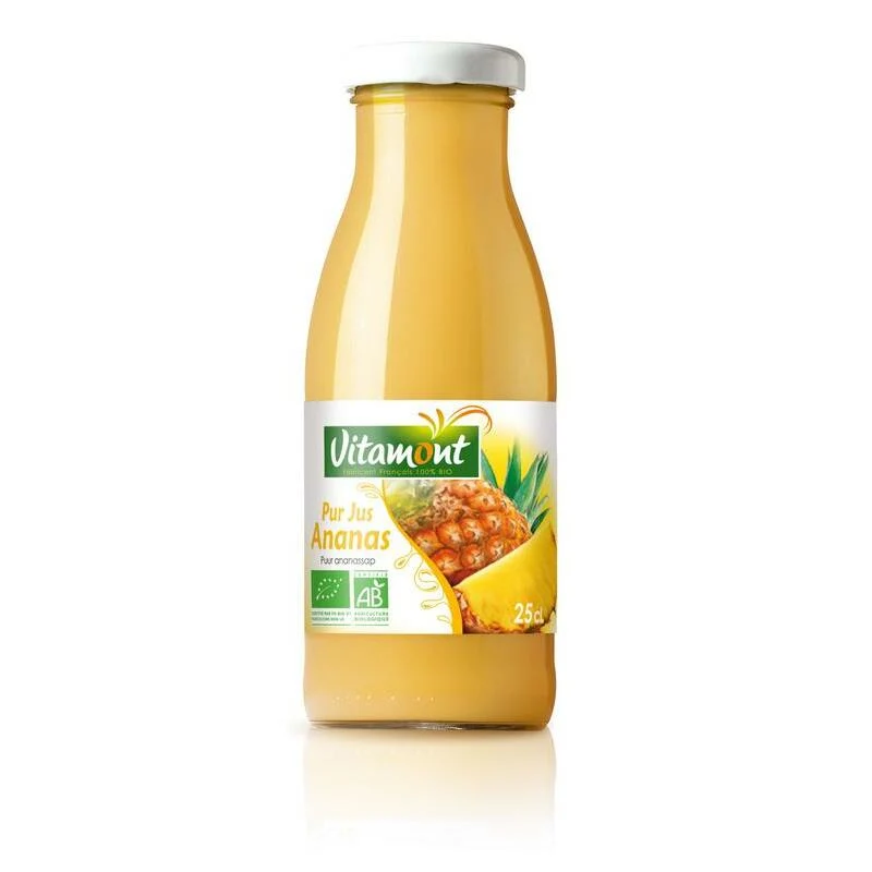 Vitamont Puur ananassap mini bio 250ml
