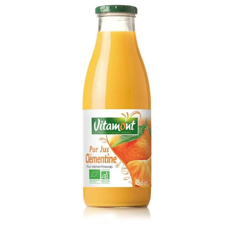 Vitamont Puur clementinesap bio 750ml