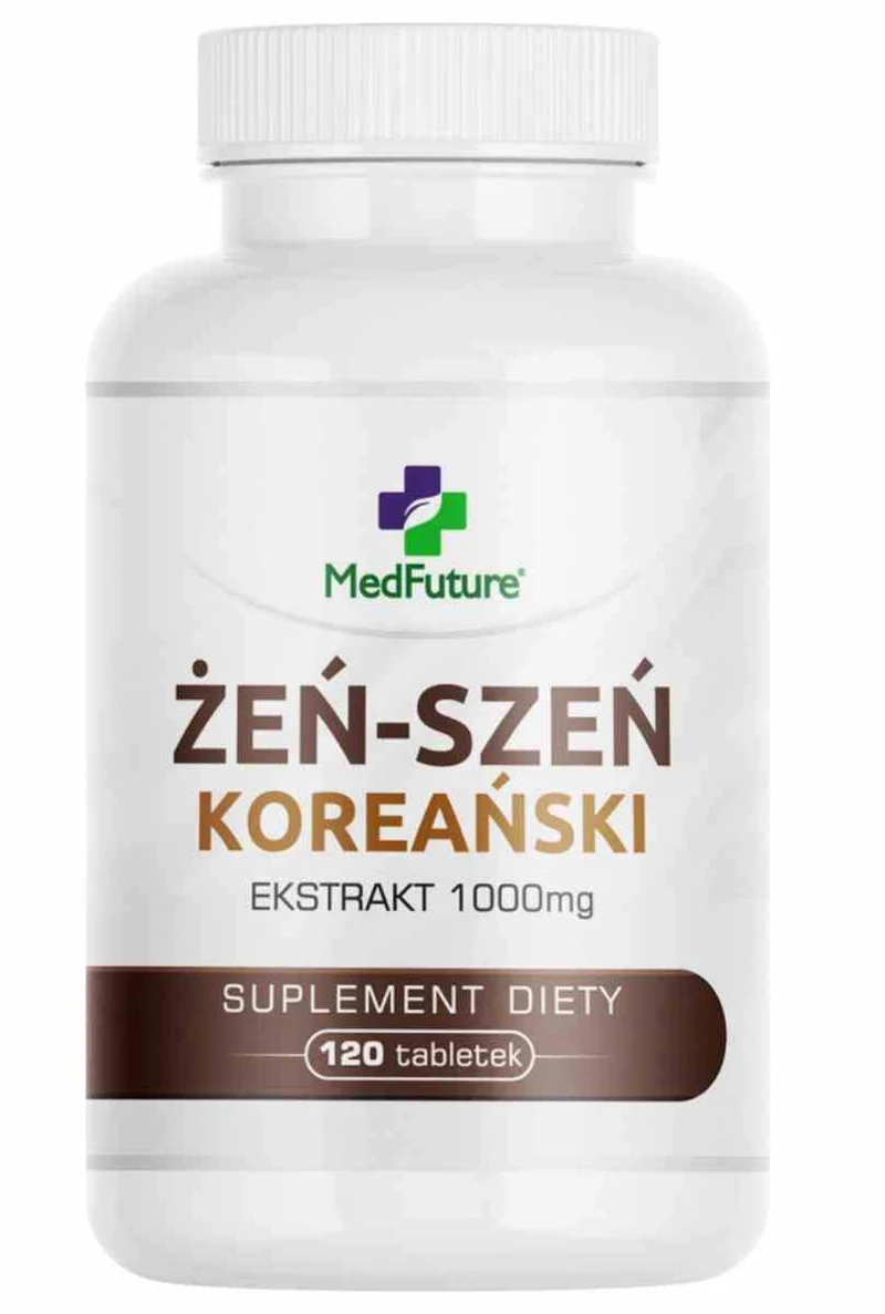 MedFuture Koreanischer Ginseng 1000mg 120 Tabletten