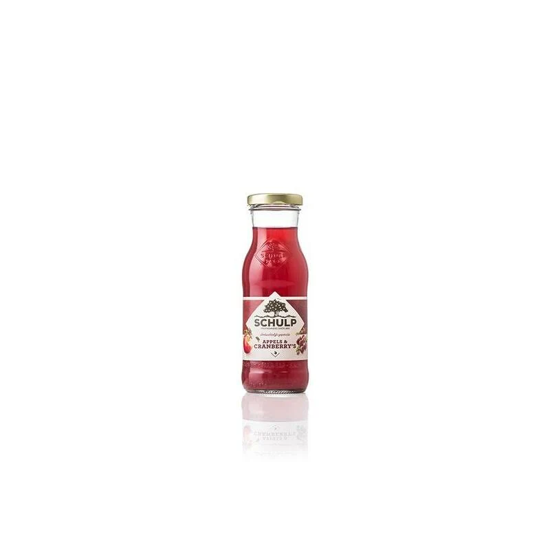 Schulp Appel & cranberry sap 200ml