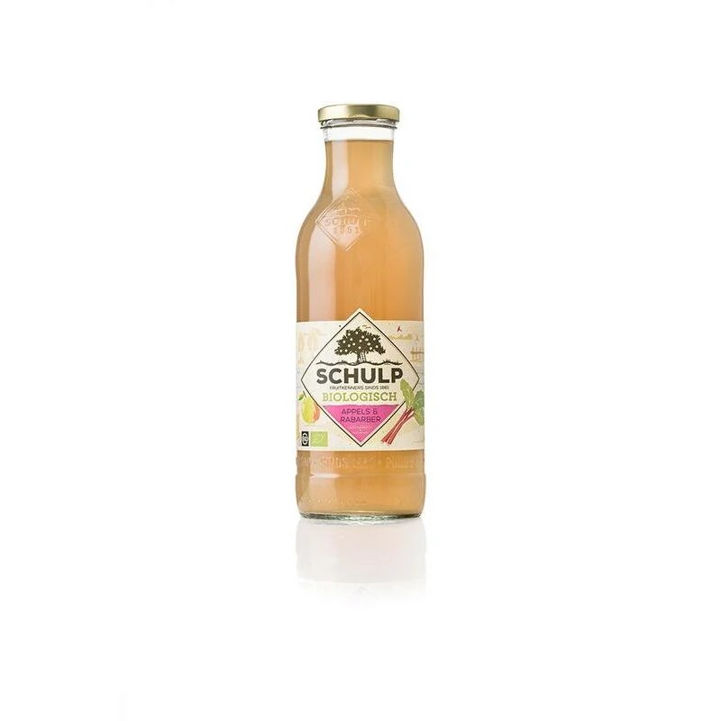 Schulp Appel & rabarbersap bio 750ml