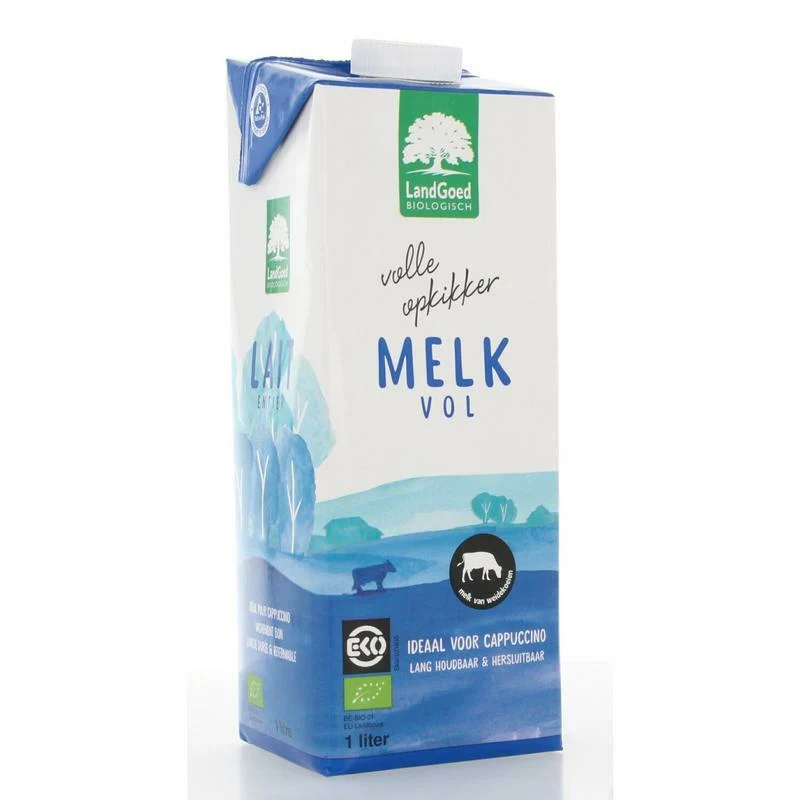 Landgoed Volle melk bio 1ltr