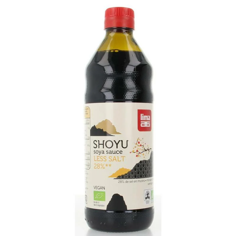 Lima Shoyu 28% less salt bio 500ml