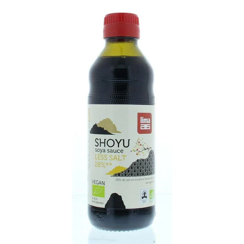 Lima Shoyu 28% less salt bio 250ml