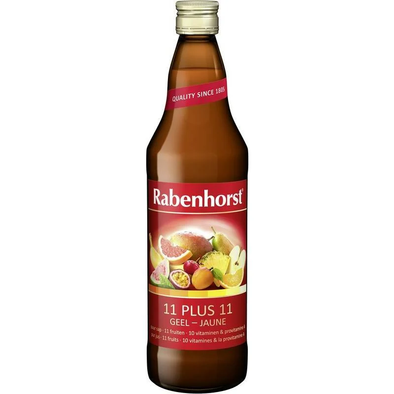 Rabenhorst Multi vruchtensap 11 + 11 bio 750ml