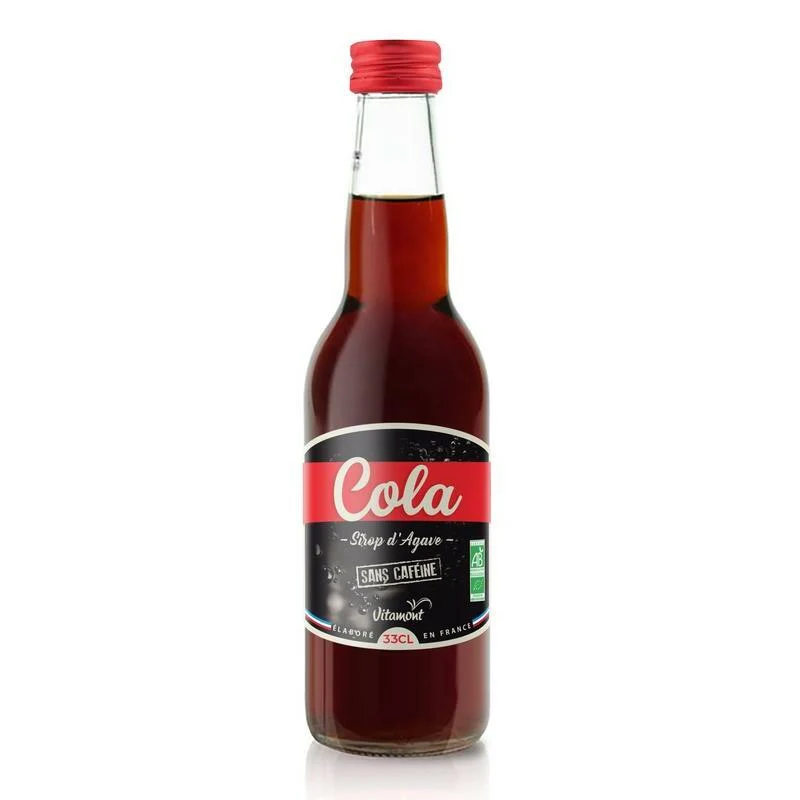 Vitamont Organic cola met agavesiroop bio 330ml