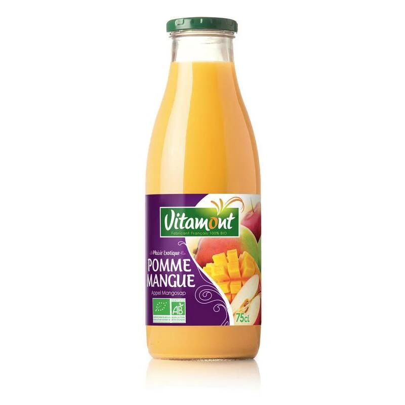 Vitamont Appel & mango cocktail bio 750ml
