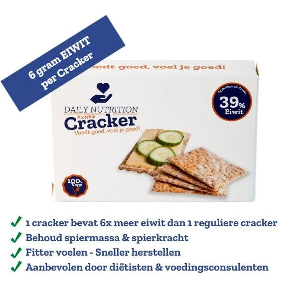 Daily Nutrition Proteine cracker 39% eiwit 4st