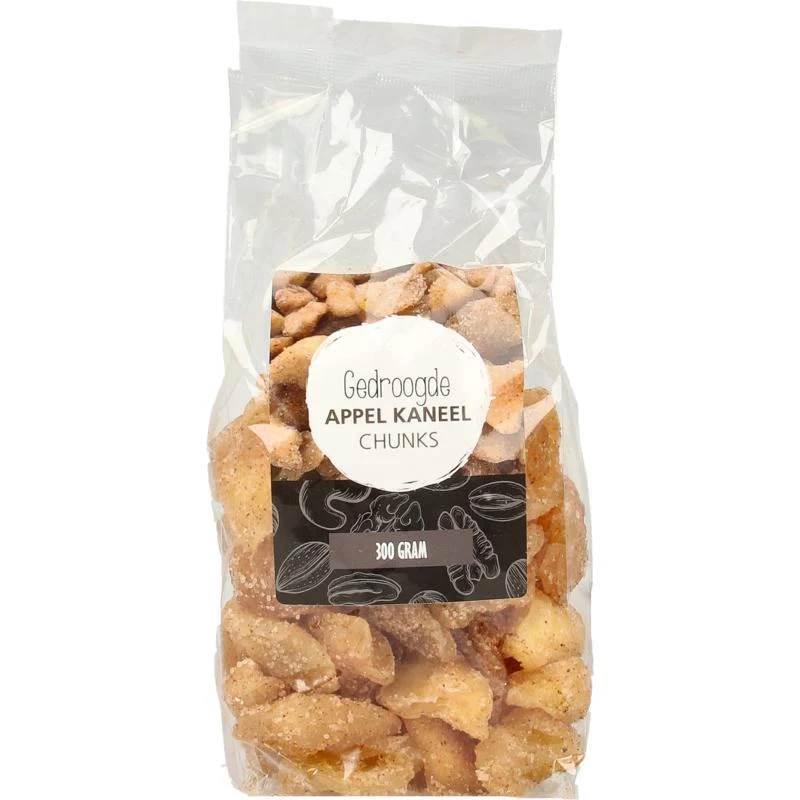 Mijnnatuurwinkel Gedroogde appel kaneel chuncks 300g