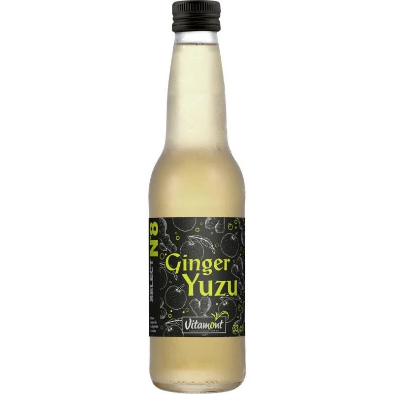 Vitamont Gember yuzu select no.8 frisdrank bio 330ml
