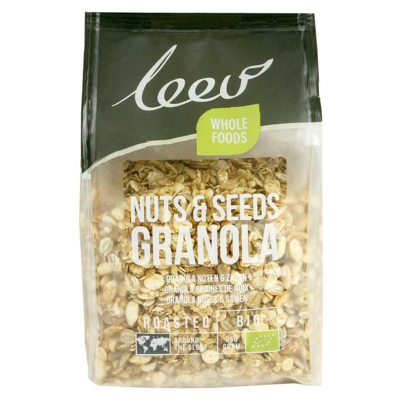Leev Granola noten & zaden bio 350g