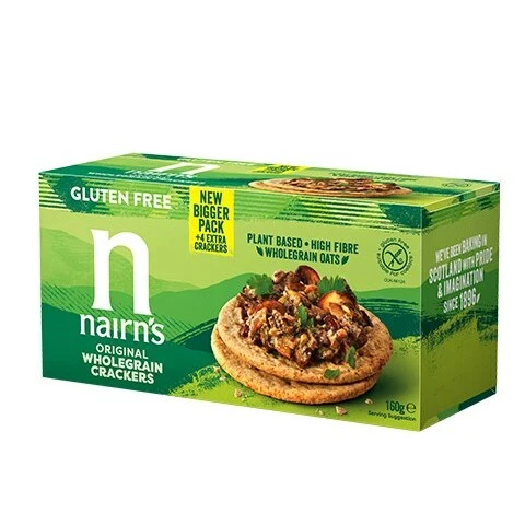Nairns Volkoren crackers 160g
