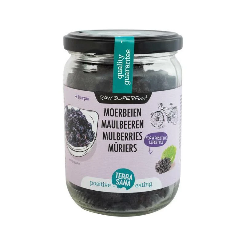Terrasana Moerbei bessen zwart bio 190g