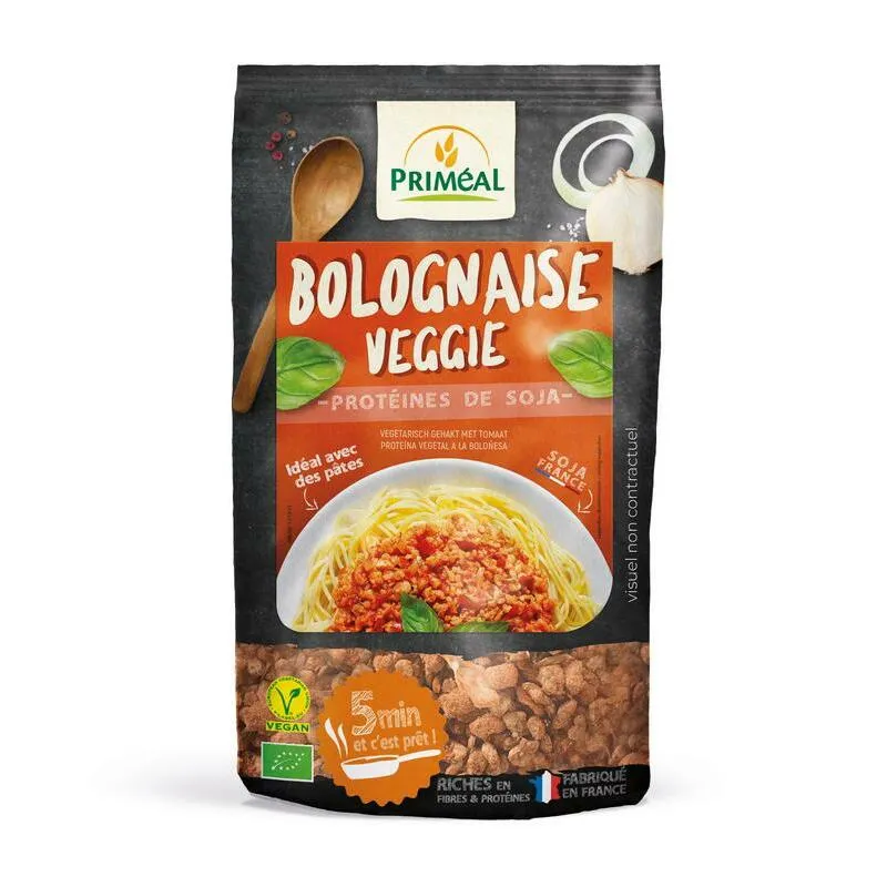Primeal Bolognaise veggie soy bio 125g