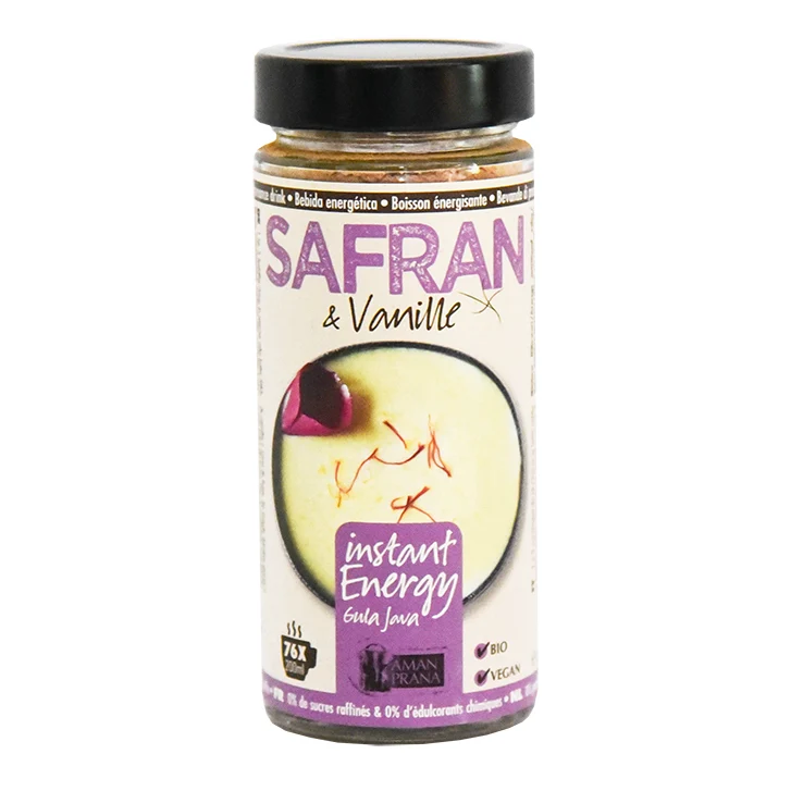 Amanprana Gula java saffraan & vanille bio 230g