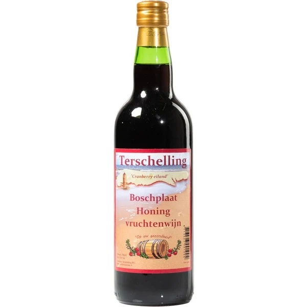Terschellinger Cranberry honingwijn 750ml