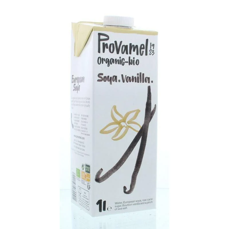 Provamel Drink soya vanille rietsuiker bio 1000ml