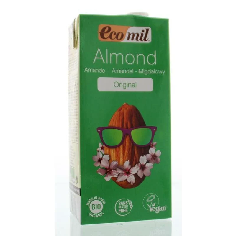 Ecomil Amandeldrank tetrapak bio 1000ml