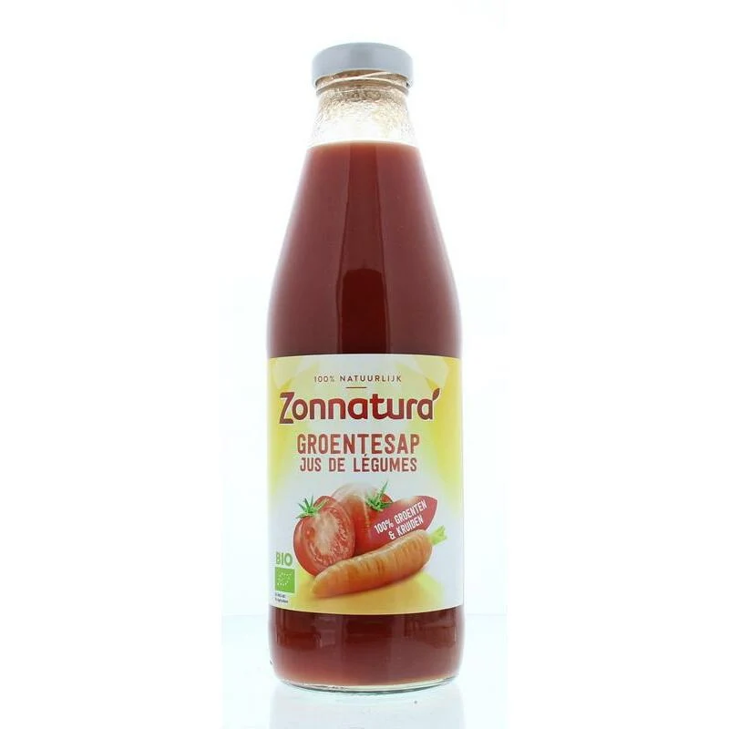 Zonnatura Groente sap bio 750ml