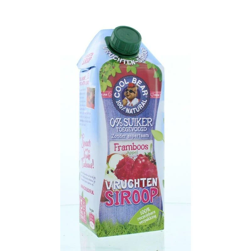 Cool Bear Siroop framboos 750ml