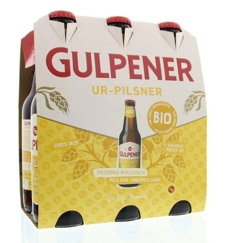 Gulpener Pilsner 300ml bio 6st