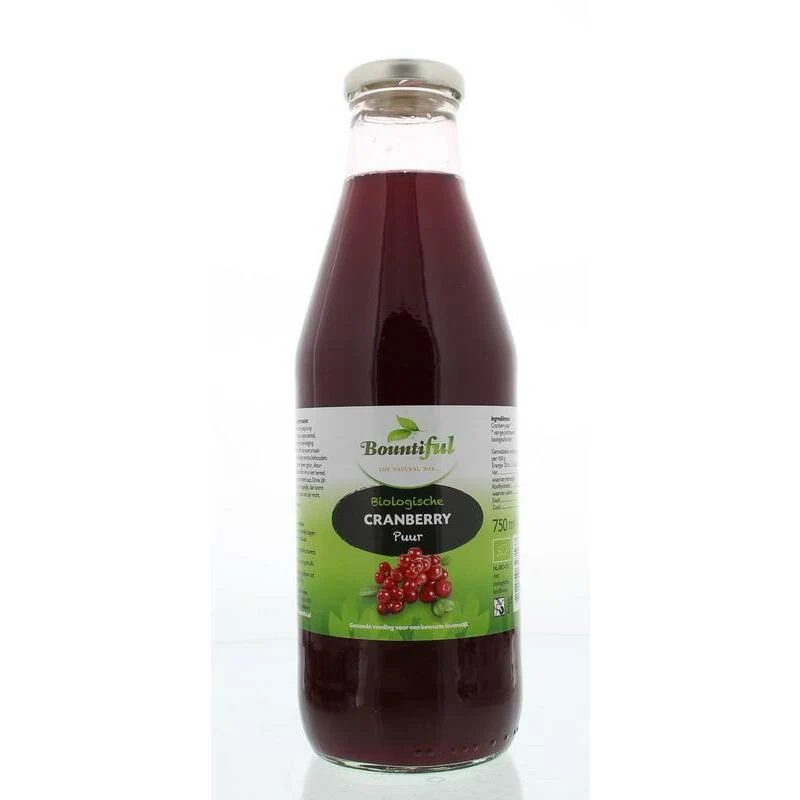 Bountiful Cranberrysap bio 750ml
