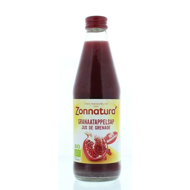 Zonnatura Granaatappelsap puur bio 330ml