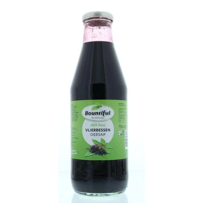 Bountiful Vlierbessen oersap 750ml