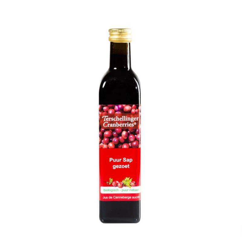 Terschellinger Cranberrysap gezoet bio 500ml
