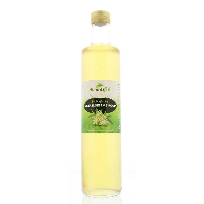Bountiful Vlierbloesemsiroop bio 500ml