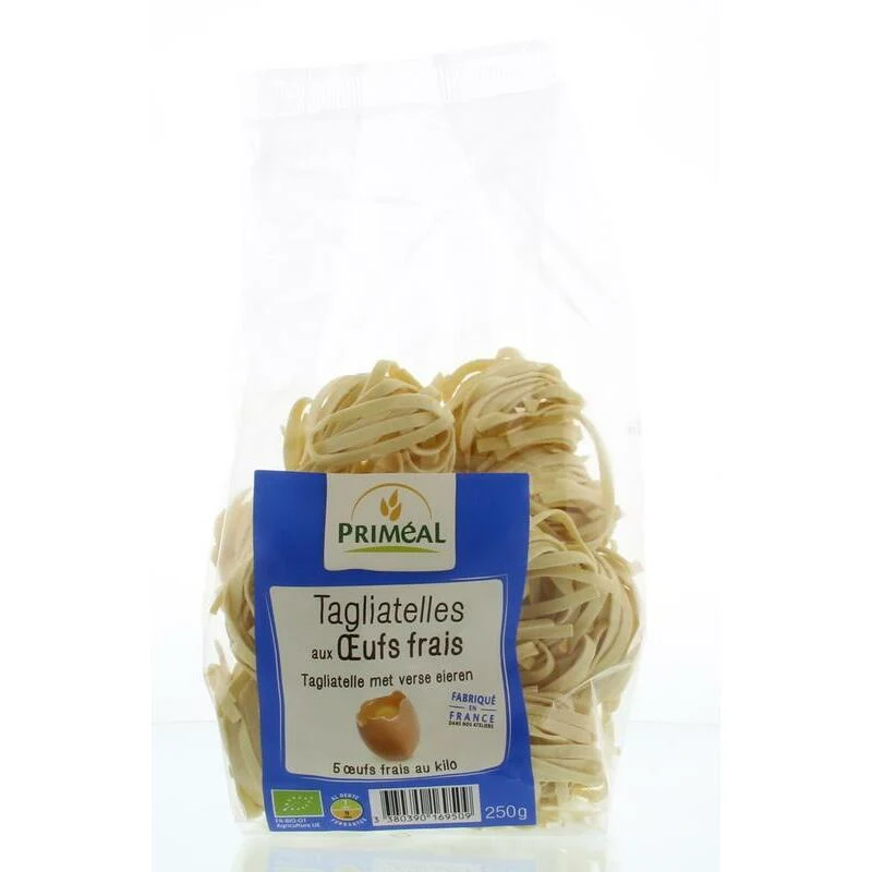 Primeal Tagliatelle met verse eieren bio 250g