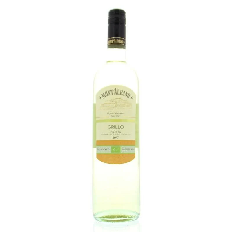 Mont Albano Grillo terre siciliane wit bio 750ml