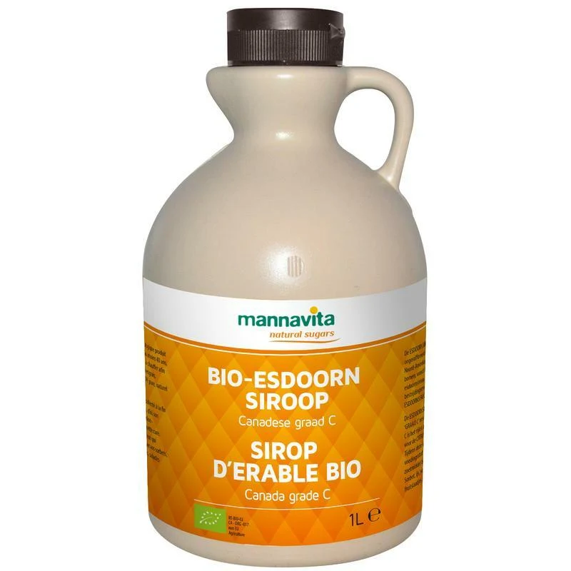 Mannavita Ahornsiroop bio 1000ml