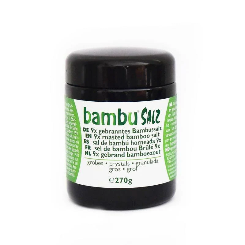 Bambu Salz Bamboezout grof 9x gebrand 270g