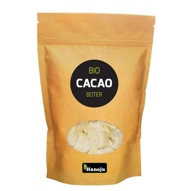 Hanoju Cocoa butter organic 250g