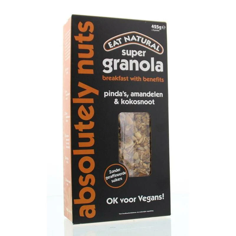 Eat Natural Super granola absolutely nuts 425g