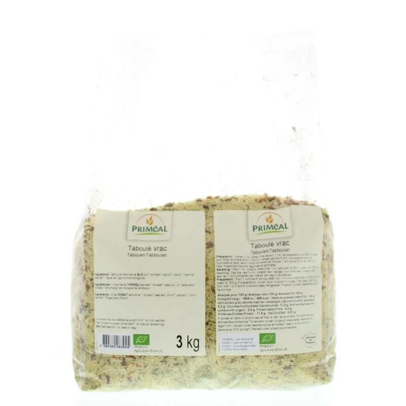 Primeal Tabouleh bio 3kg