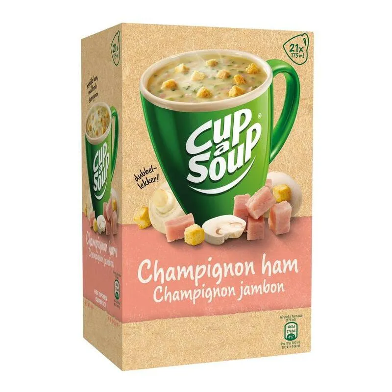 Cup A soup Champignon & ham 21zk