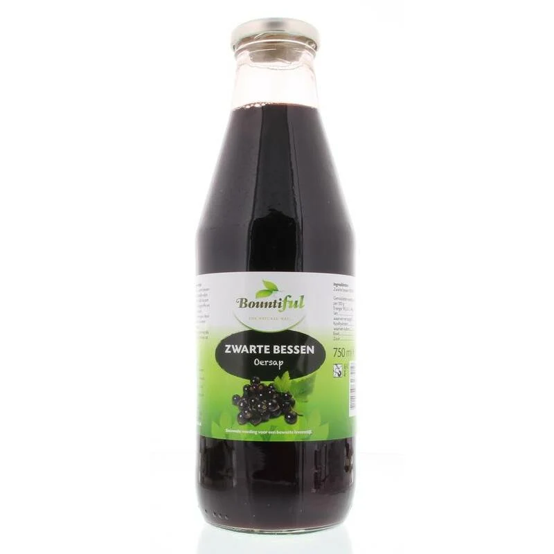 Bountiful Zwarte bessensap 750ml
