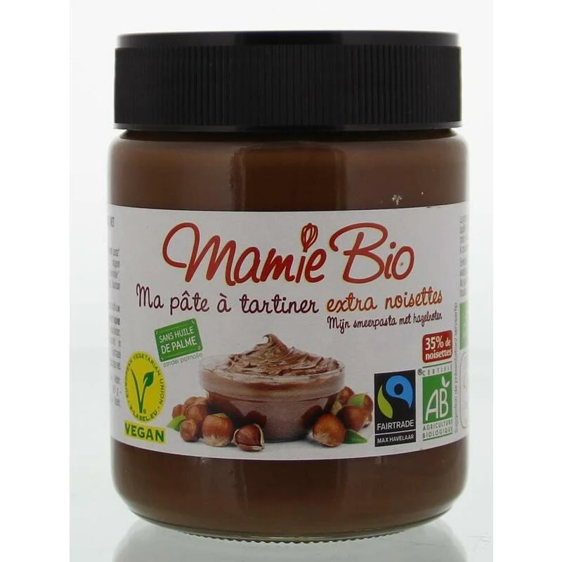Mamie Bio Smeerpasta met hazelnoot bio 270g
