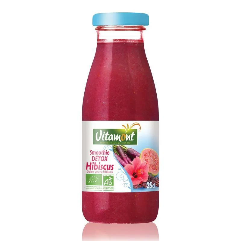 Vitamont Smoothie detox guave hibiscus bio 250ml