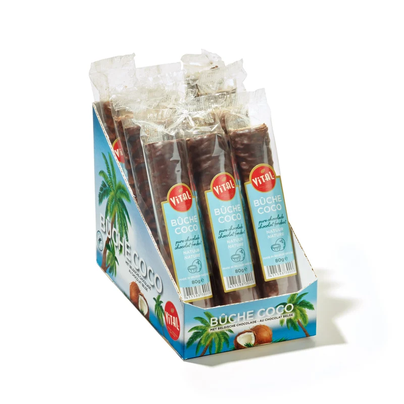 10+2 gratis Buche coco fondantchocolade