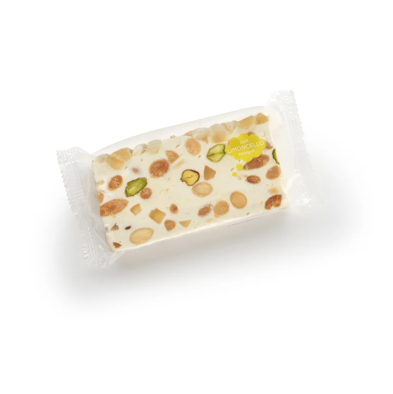 Nougat limoncello citroen - zachte slice 100g
