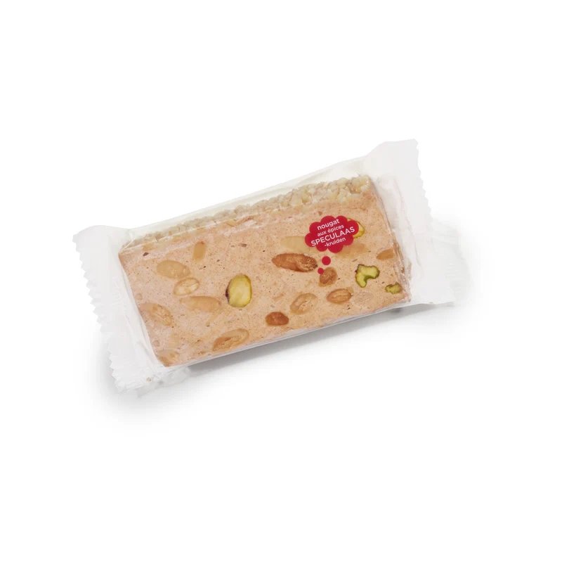 Nougat speculaaskruiden - zachte slice 100g