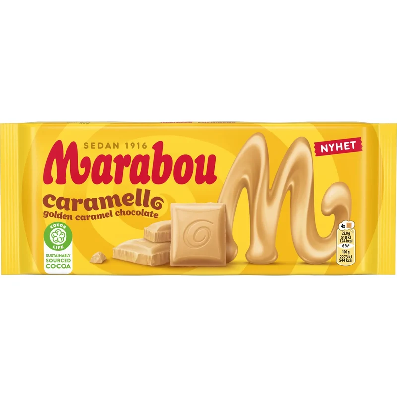 Marabou - Chocolade reep - Caramello