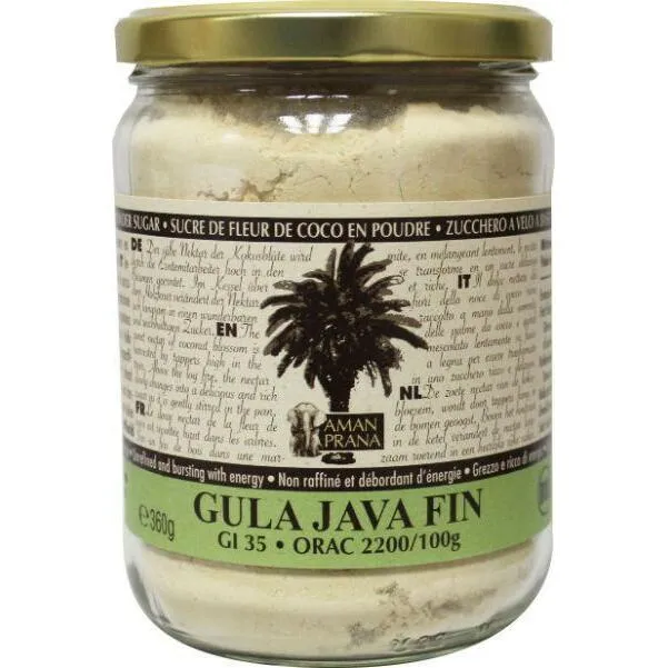 Amanprana Gula java fin bio 360g