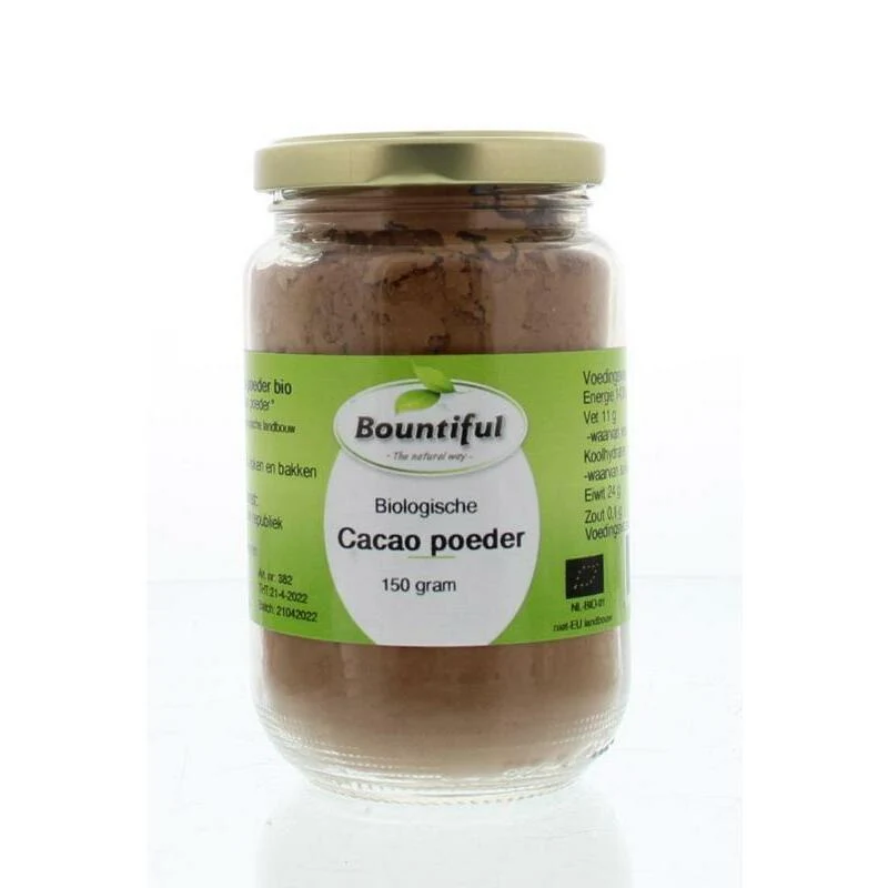 Bountiful Cacao poeder bio 150g