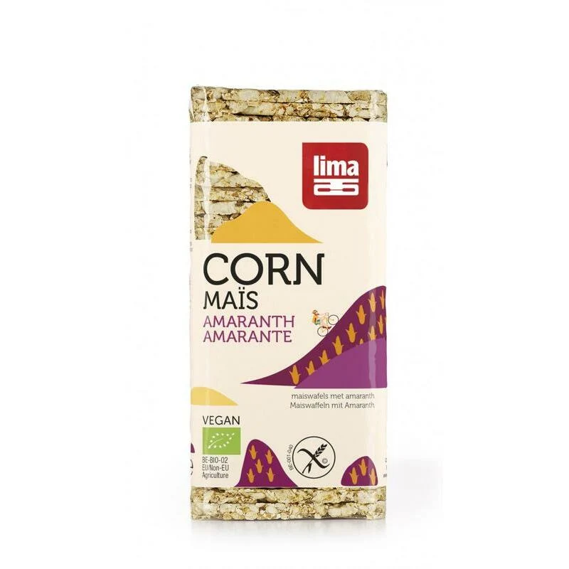 Lima Maiswafel amaranth dun bio 130g