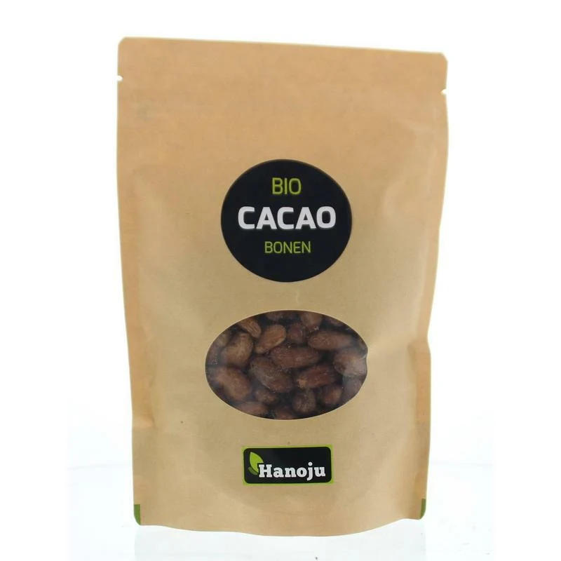 Hanoju Cacao bonen bio 250g