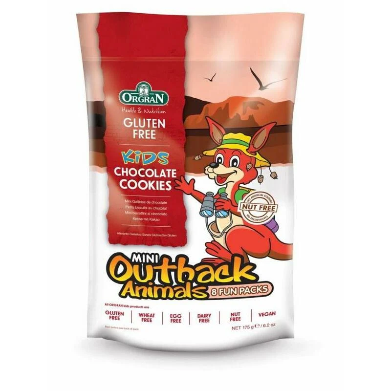 Orgran Dierenkoekjes chocolade 175g